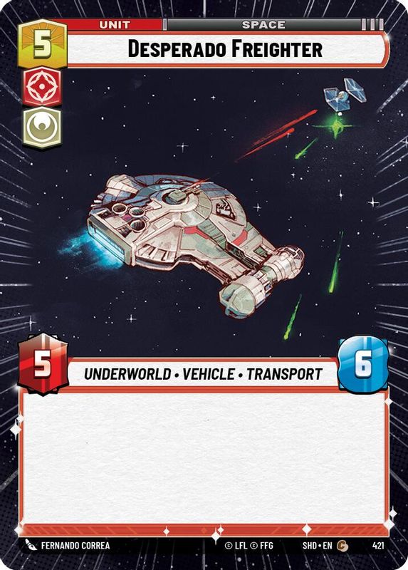 Desperado Freighter (Hyperspace) - 421 - Common