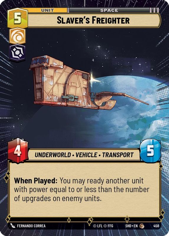 Slaver's Freighter (Hyperspace) - 458 - Common