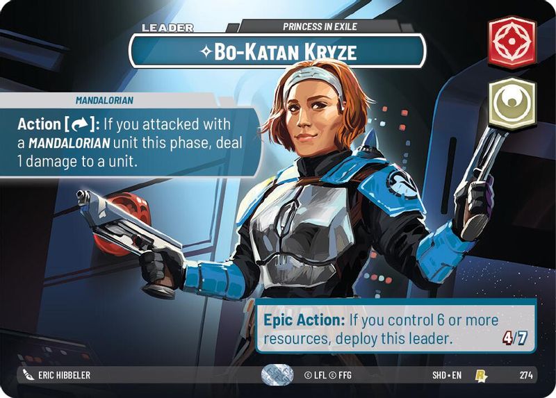 Bo-Katan Kryze - Princess in Exile (Showcase) - 274 - Rare