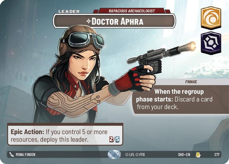 Doctor Aphra - Rapacious Archaeologist (Showcase) - 277 - Rare