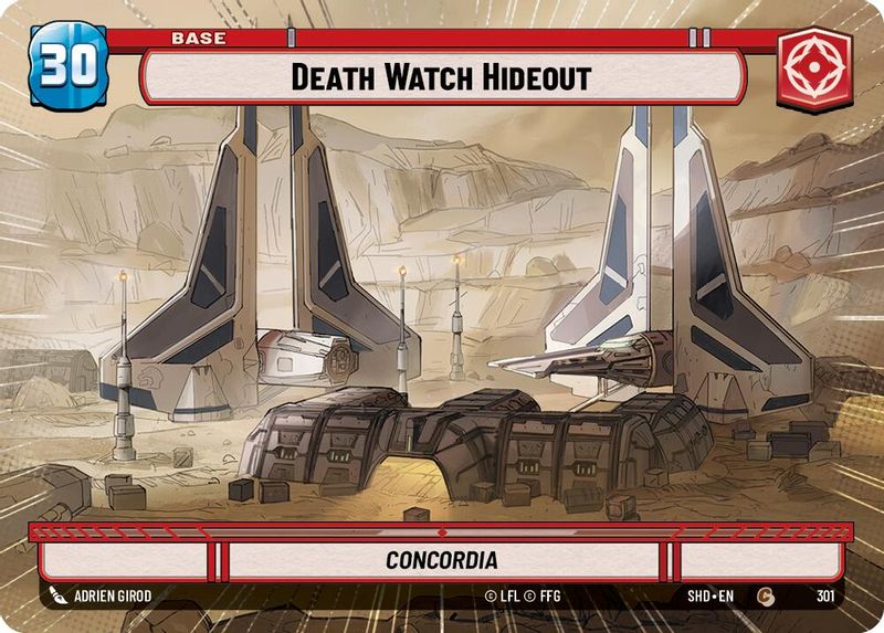 Death Watch Hideout // Shield (Hyperspace) - 301 // T04 - Common