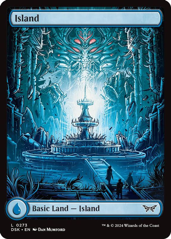 Island (273) - Full Art - 273 - Land