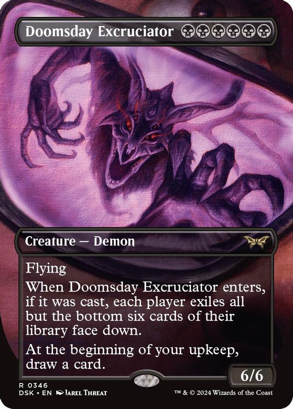 Doomsday Excruciator (Borderless) - 346 - Rare