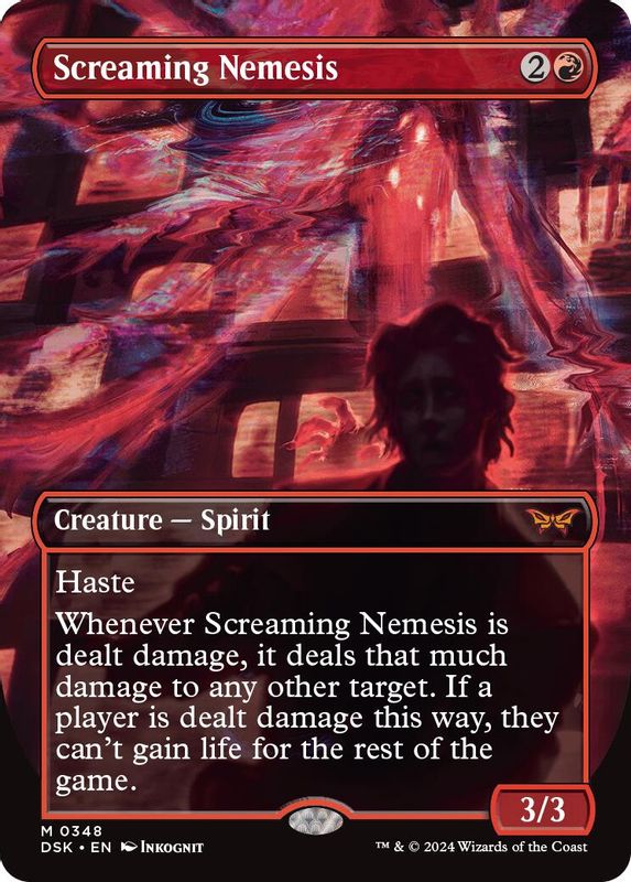 Screaming Nemesis (Borderless) - 348 - Mythic