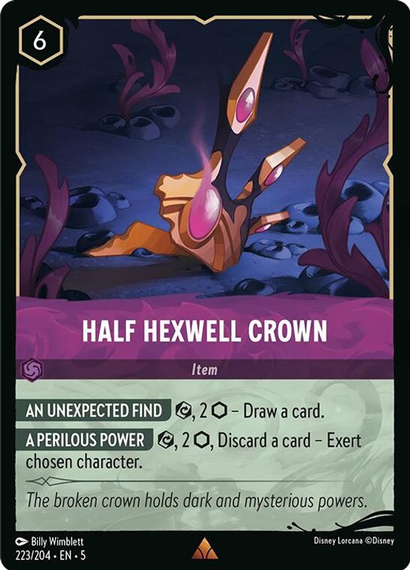 Half Hexwell Crown - 223/204 - Rare