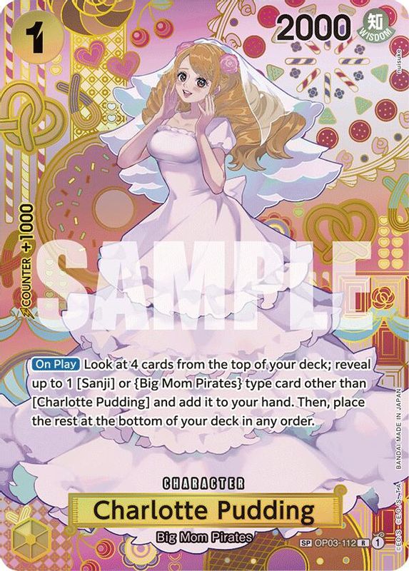 Charlotte Pudding (SP) - OP03-112 - Rare