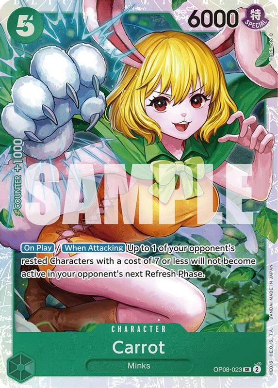 Carrot (023) - OP08-023 - Super Rare