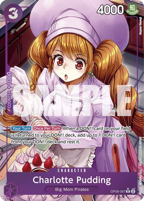 Charlotte Pudding (067) (Parallel) - OP08-067 - Rare