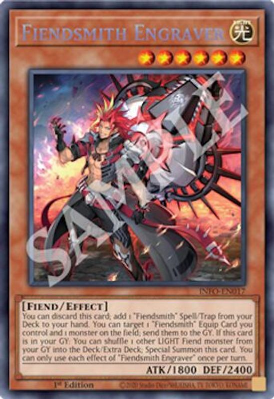 Fiendsmith Engraver - INFO-EN017 - Secret Rare