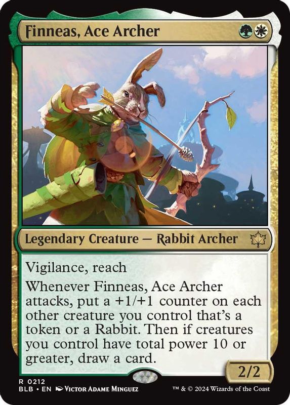 Finneas, Ace Archer - 212 - Rare