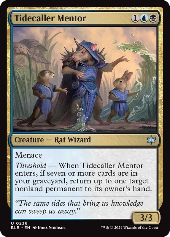 Tidecaller Mentor - 236 - Uncommon