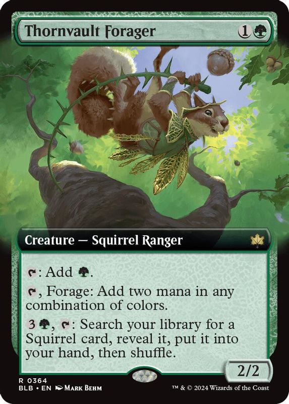 Thornvault Forager (Extended Art) - 364 - Rare