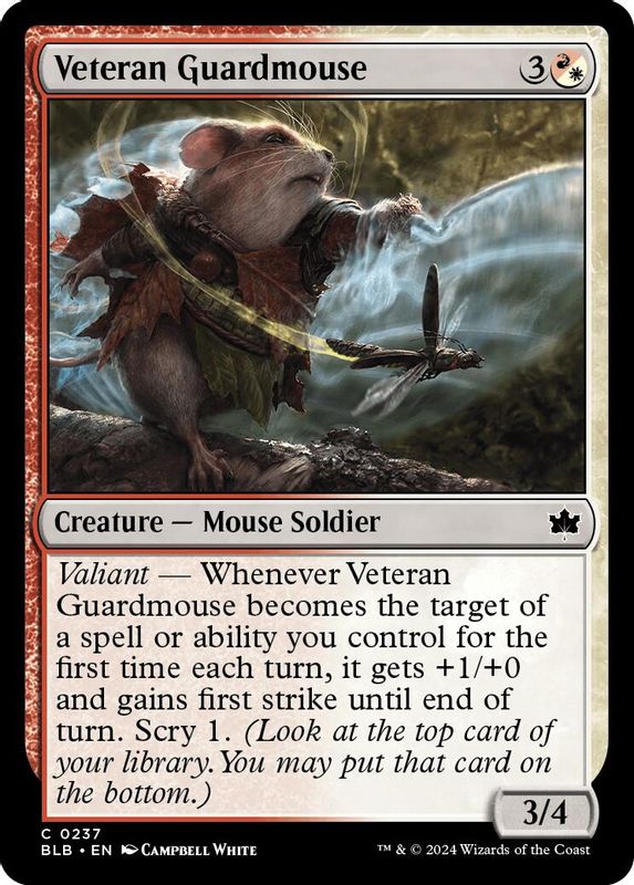 Veteran Guardmouse - 237 - Common