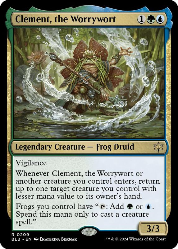 Clement, the Worrywort - 209 - Rare