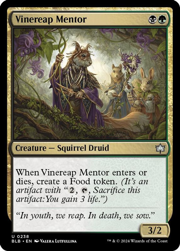 Vinereap Mentor - 238 - Uncommon