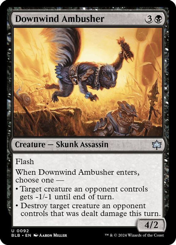 Downwind Ambusher - 92 - Uncommon