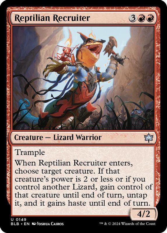 Reptilian Recruiter - 149 - Uncommon