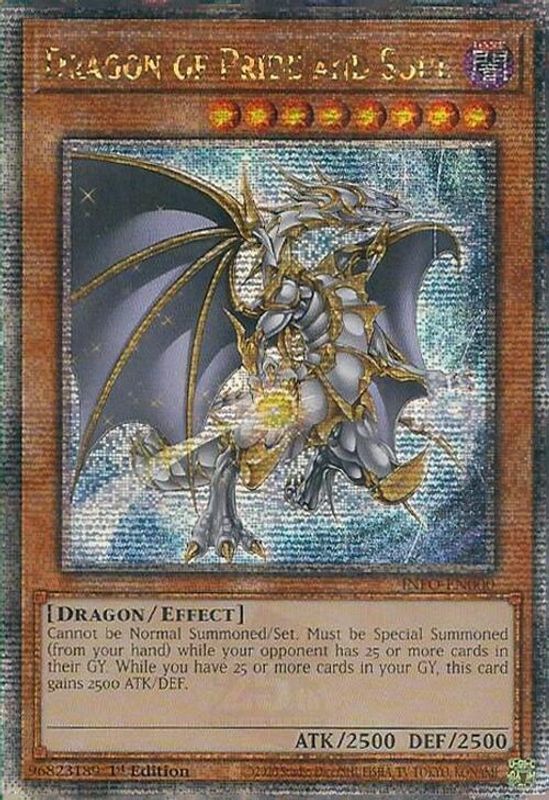 Dragon of Pride and Soul (Quarter Century Secret Rare) - INFO-EN000 - Quarter Century Secret Rare