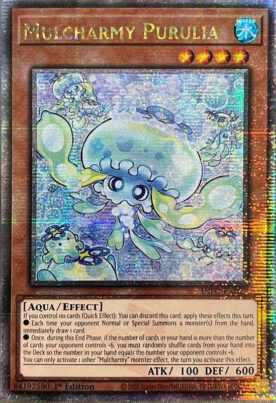 Mulcharmy Purulia (Quarter Century Secret Rare) - INFO-EN027 - Quarter Century Secret Rare