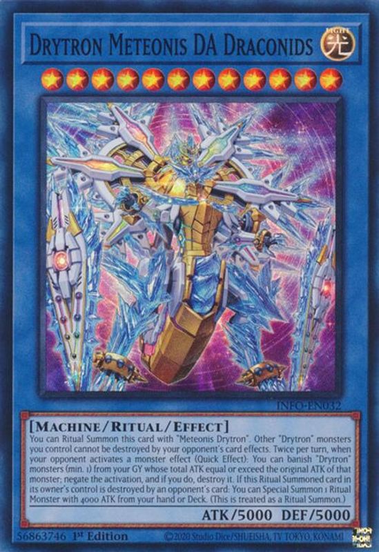 Drytron Meteonis DA Draconids - INFO-EN032 - Super Rare