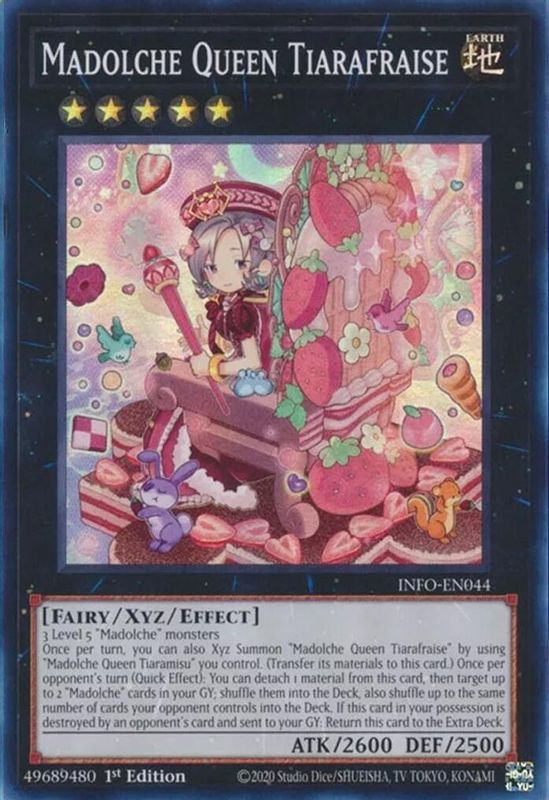 Madolche Queen Tiarafraise - INFO-EN044 - Super Rare