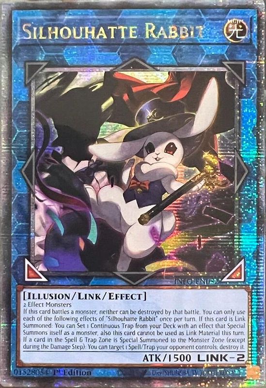 Silhouhatte Rabbit (Quarter Century Secret Rare) - INFO-EN052 - Quarter Century Secret Rare