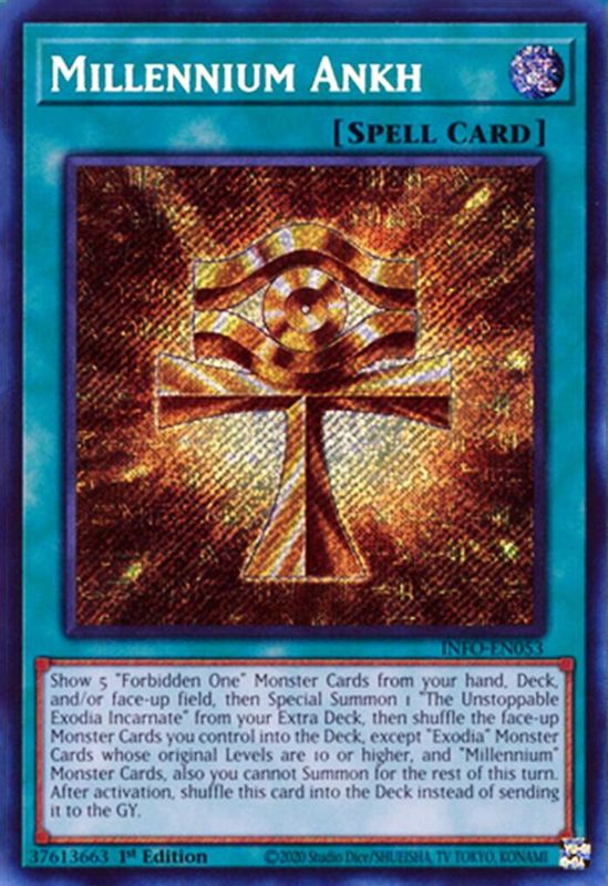 Millennium Ankh - INFO-EN053 - Secret Rare