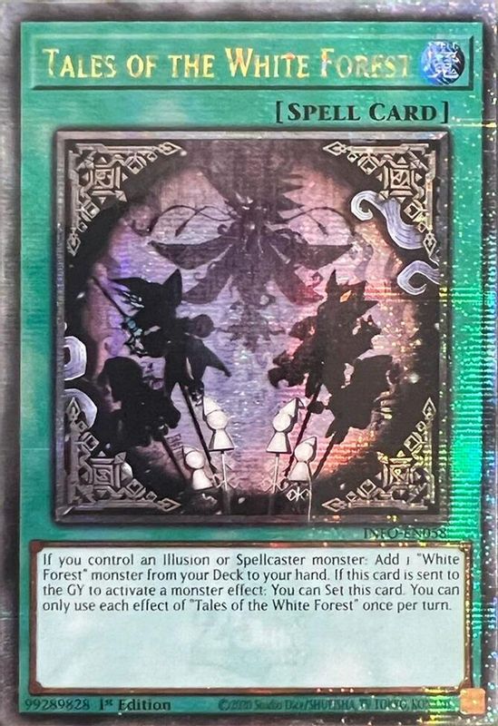 Tales of the White Forest (Quarter Century Secret Rare) - INFO-EN058 - Quarter Century Secret Rare