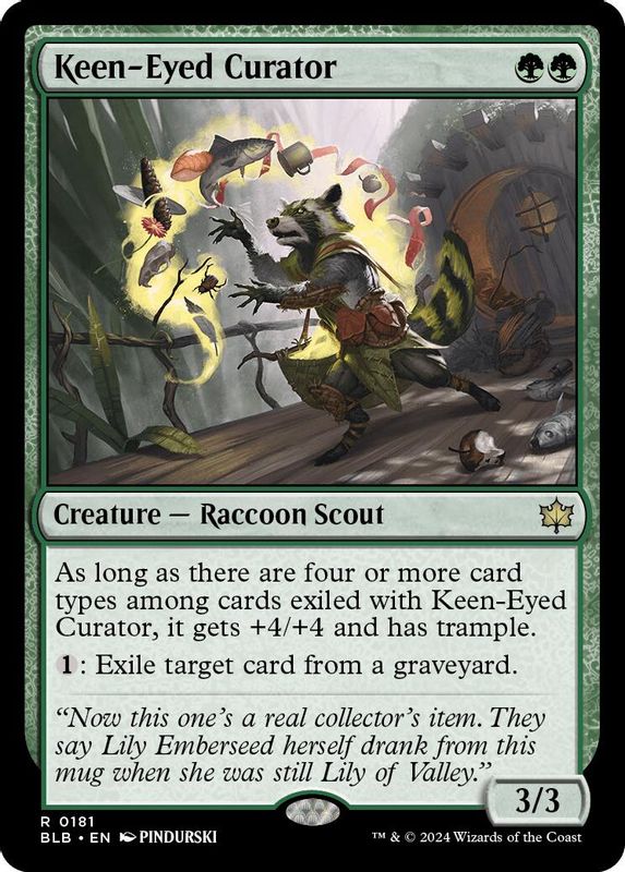 Keen-Eyed Curator - 181 - Rare