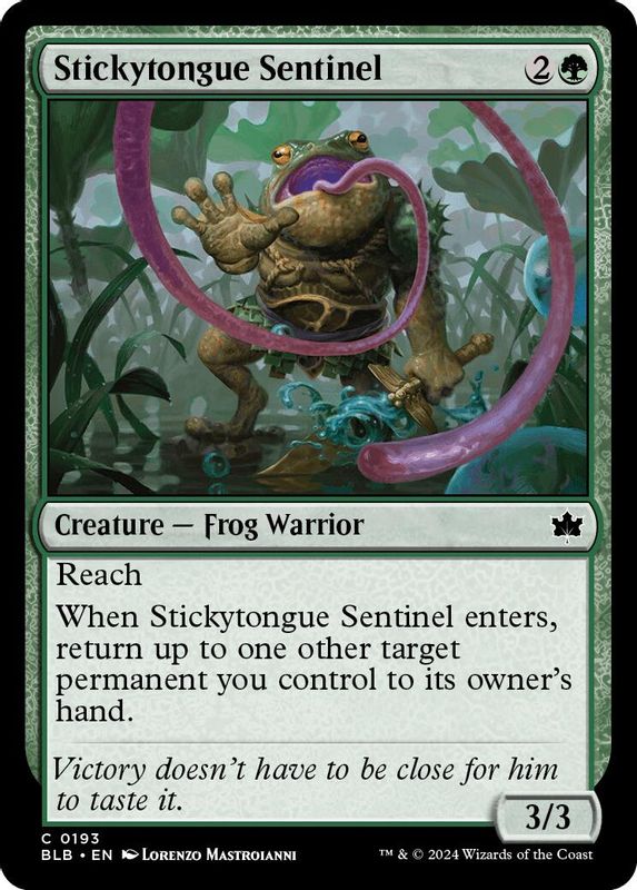 Stickytongue Sentinel - 193 - Common