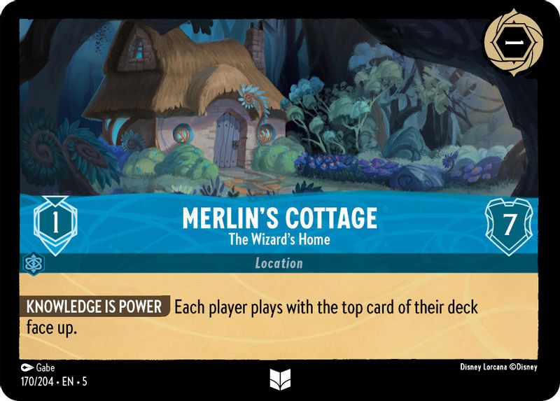 Merlin's Cottage - The Wizard's Home - 170/204 - Uncommon