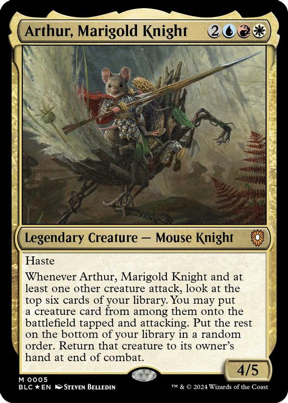 Arthur, Marigold Knight - 5 - Mythic