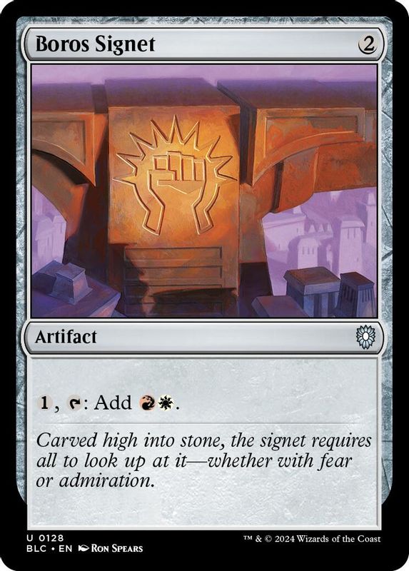 Boros Signet - 128 - Uncommon