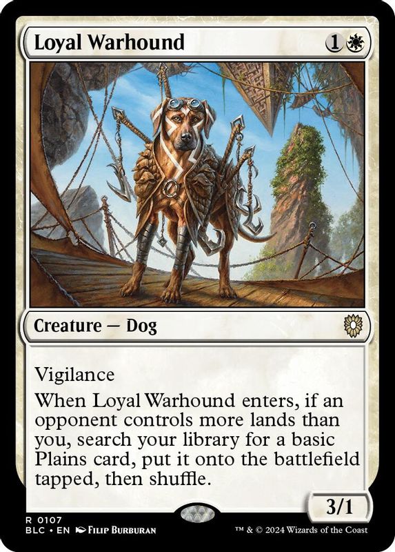 Loyal Warhound - 107 - Rare