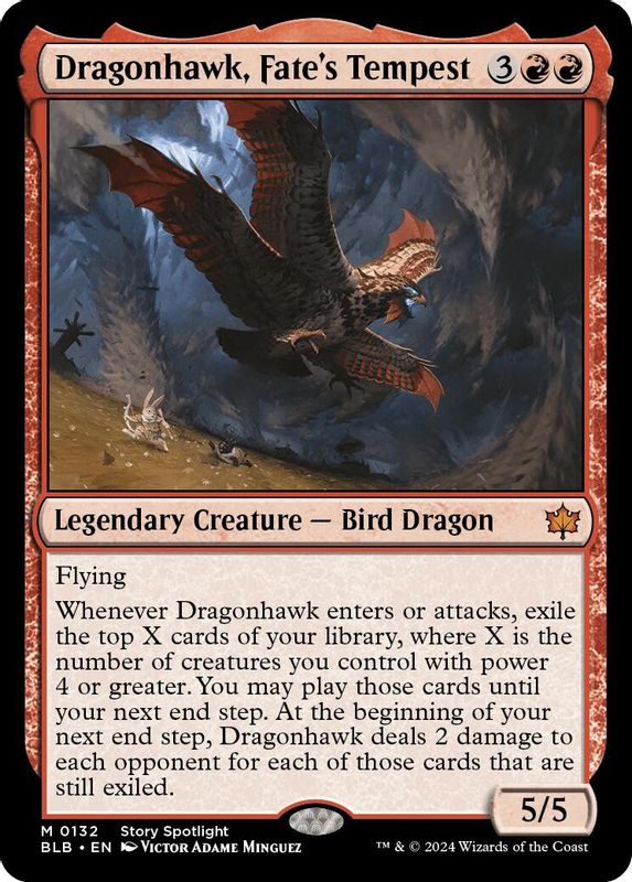 Dragonhawk, Fate's Tempest - 132 - Mythic