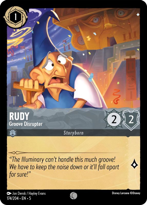 Rudy - Groove Disrupter - 174/204 - Common