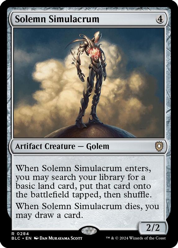 Solemn Simulacrum - 284 - Rare