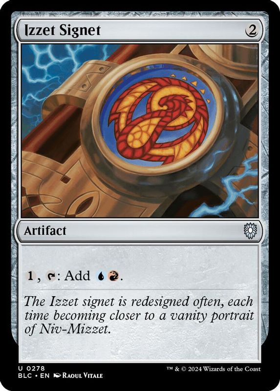 Izzet Signet - 278 - Uncommon