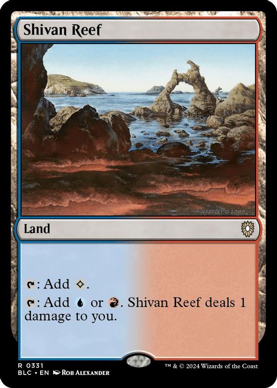 Shivan Reef - 331 - Rare