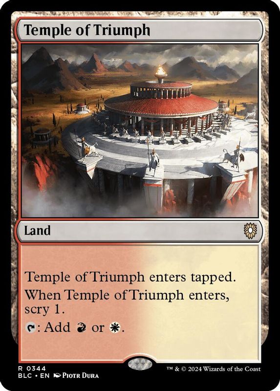 Temple of Triumph - 344 - Rare