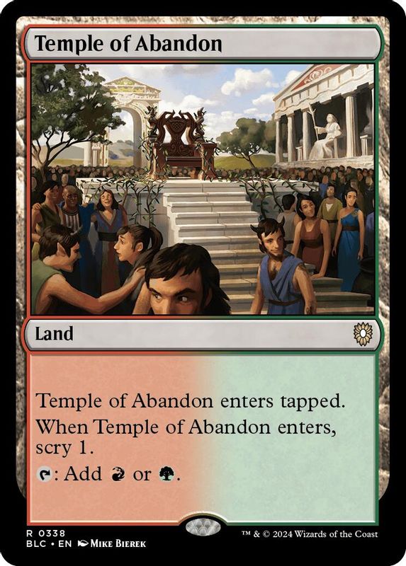 Temple of Abandon - 338 - Rare