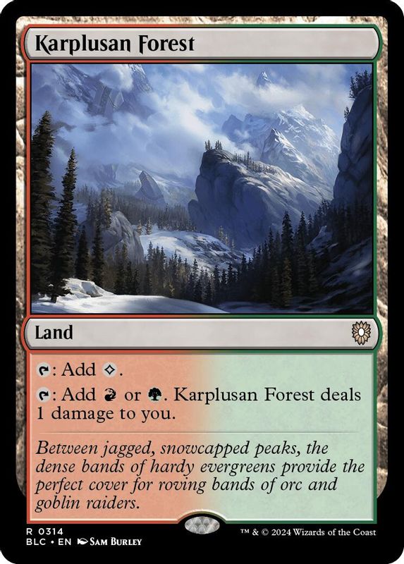 Karplusan Forest - 314 - Rare