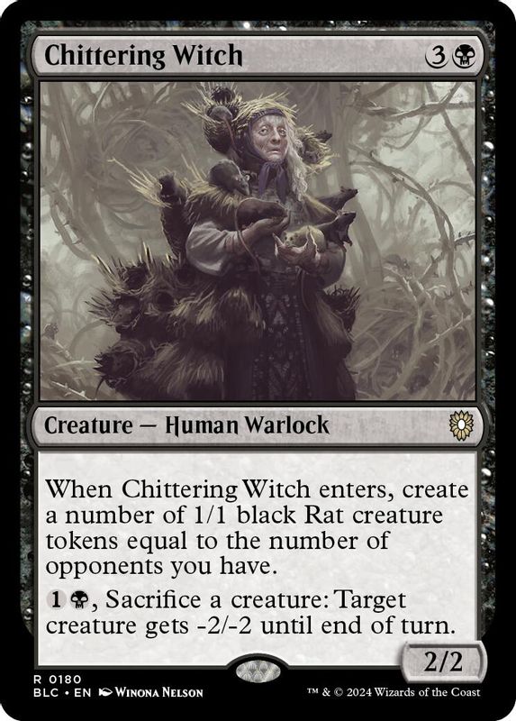 Chittering Witch - 180 - Rare