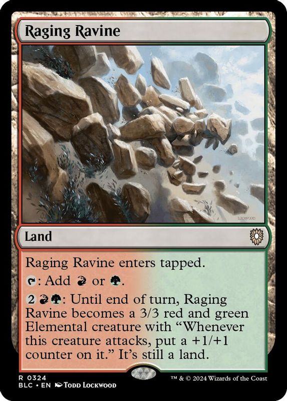 Raging Ravine - 324 - Rare