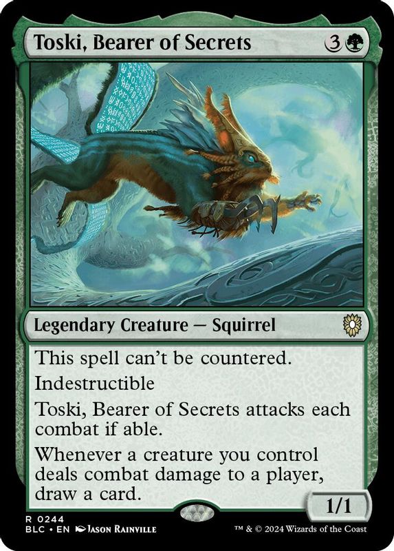 Toski, Bearer of Secrets - 244 - Rare