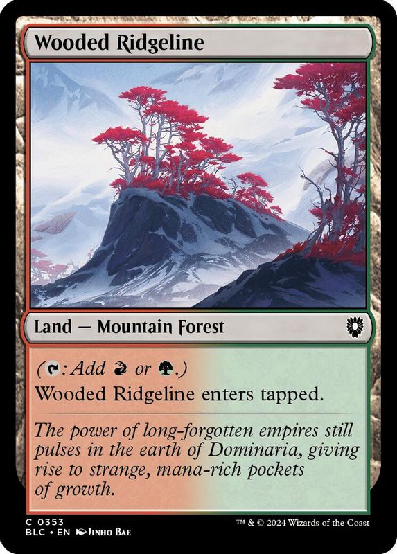 Wooded Ridgeline - 353 - Common