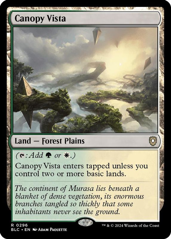 Canopy Vista - 296 - Rare