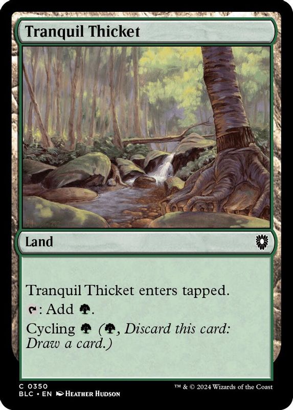 Tranquil Thicket - 350 - Common