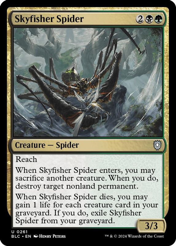 Skyfisher Spider - 261 - Uncommon