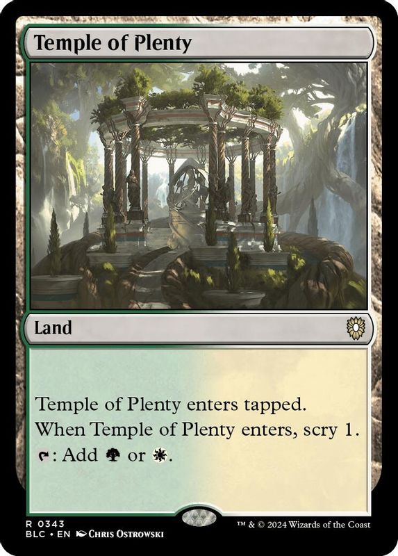 Temple of Plenty - 343 - Rare